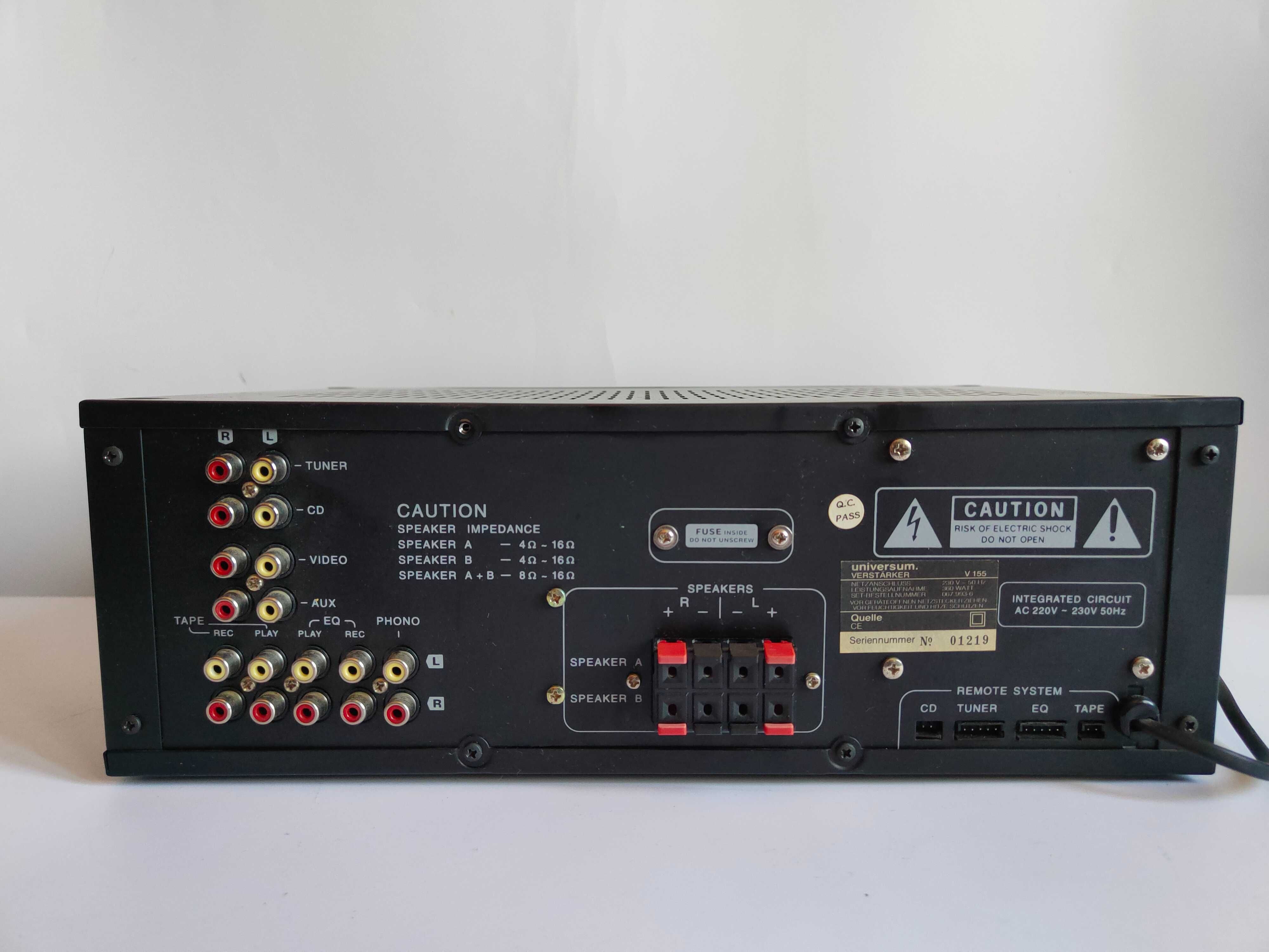 Wzmacniacz stereo Universum V-155