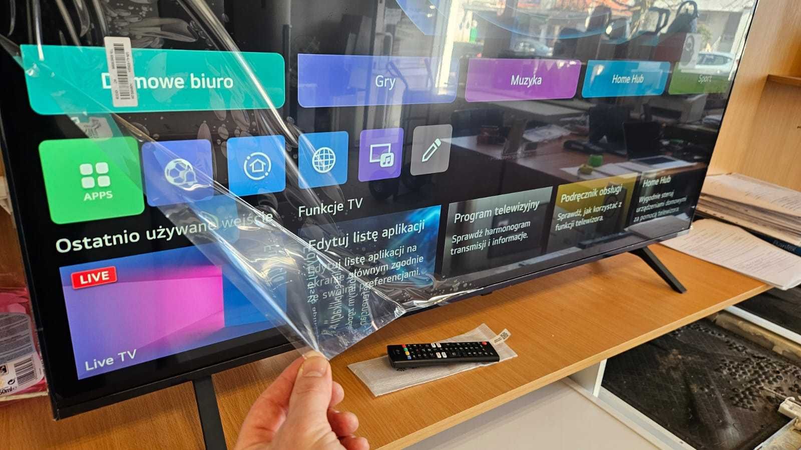 Telewizor LG 55 cali smart TV 55NANO81T6A nowy 4K HEVC