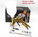 Profesjonalny pistolet lakierniczy Ntools 1.3 Dysza Lakier Baza