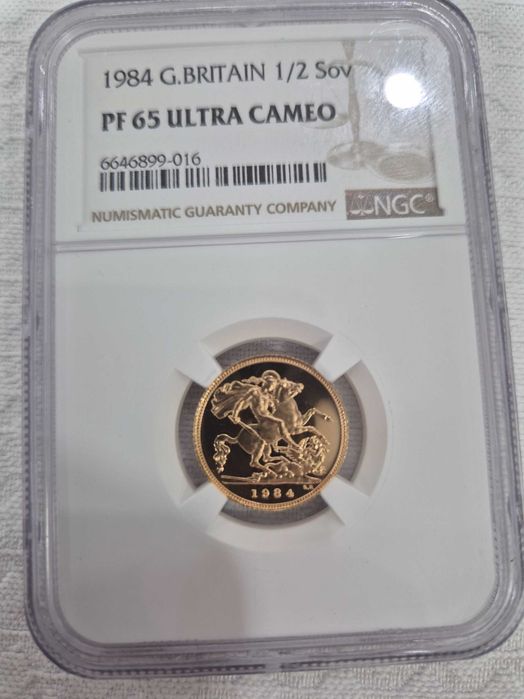 Meia libra Ouro( ngc)