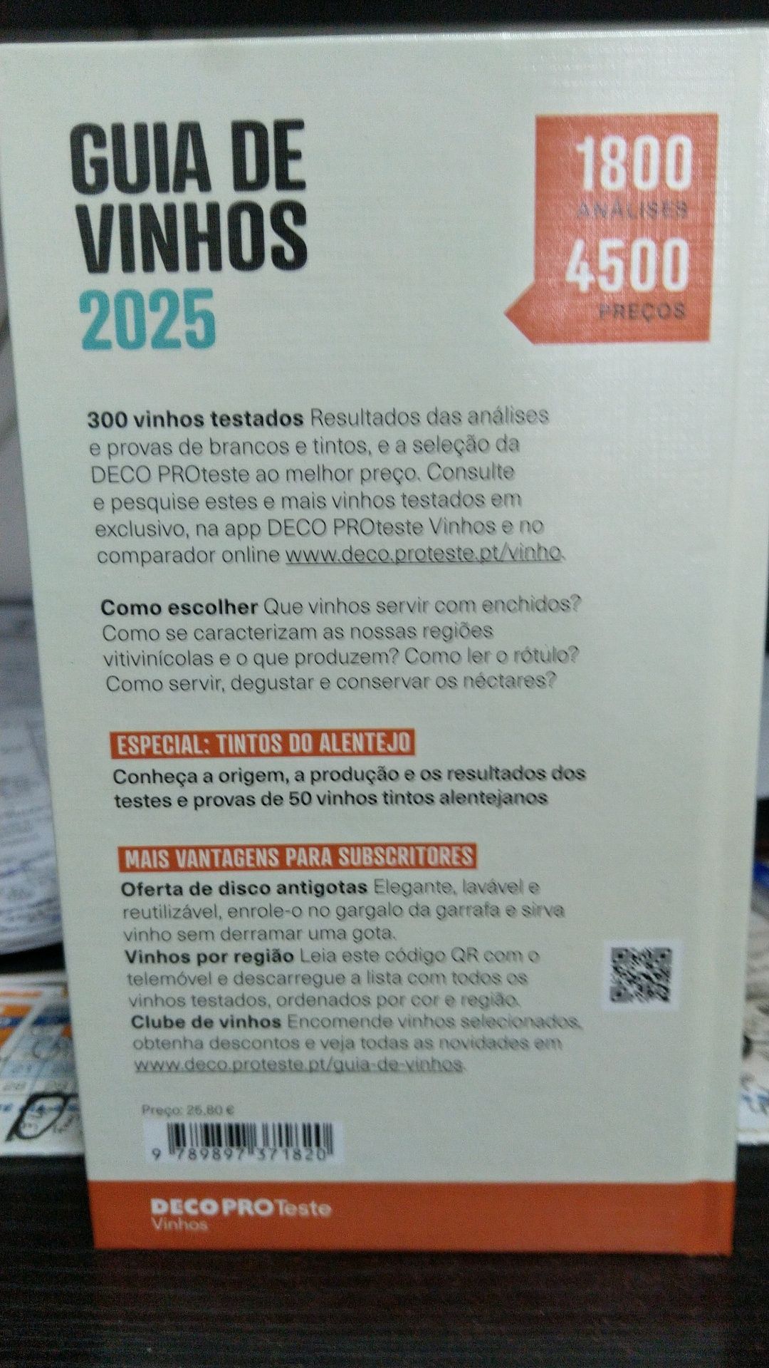 Guia de vinhos 2025 Deco