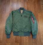 Kurtka Alpha Industries Bomber US Military Idealny Stan Męska M