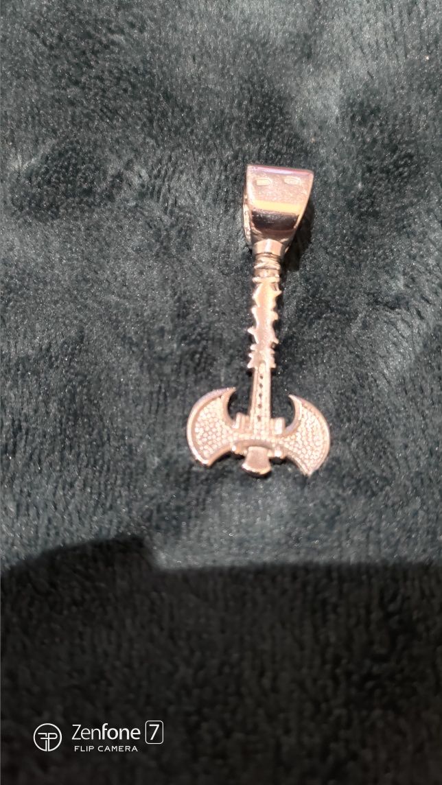 Amulet Siekiera Welesa srebro 925
