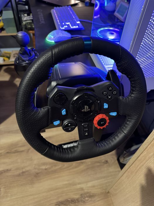 Logitech G29 + shifter stan idealny