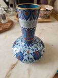 Jarra oriental para flores (cloisoné)