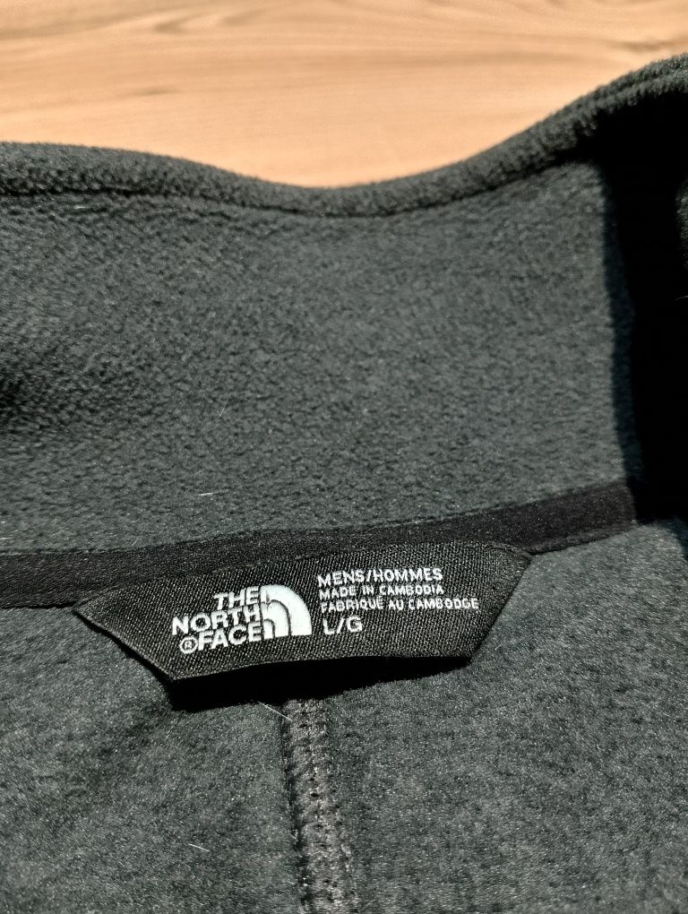Szary Kurtka Polar The North Face Polartec Recykled Quarter Zip