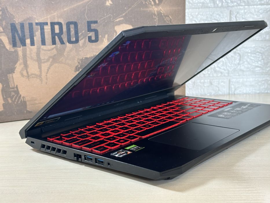 32гб ОЗУ! RTX 3050 (144Hz)! Acer Nitro 5, Ryzen 5 5600H, 1Tb ssd