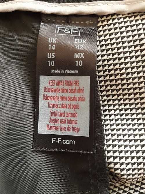 Spodnie print F&F 42