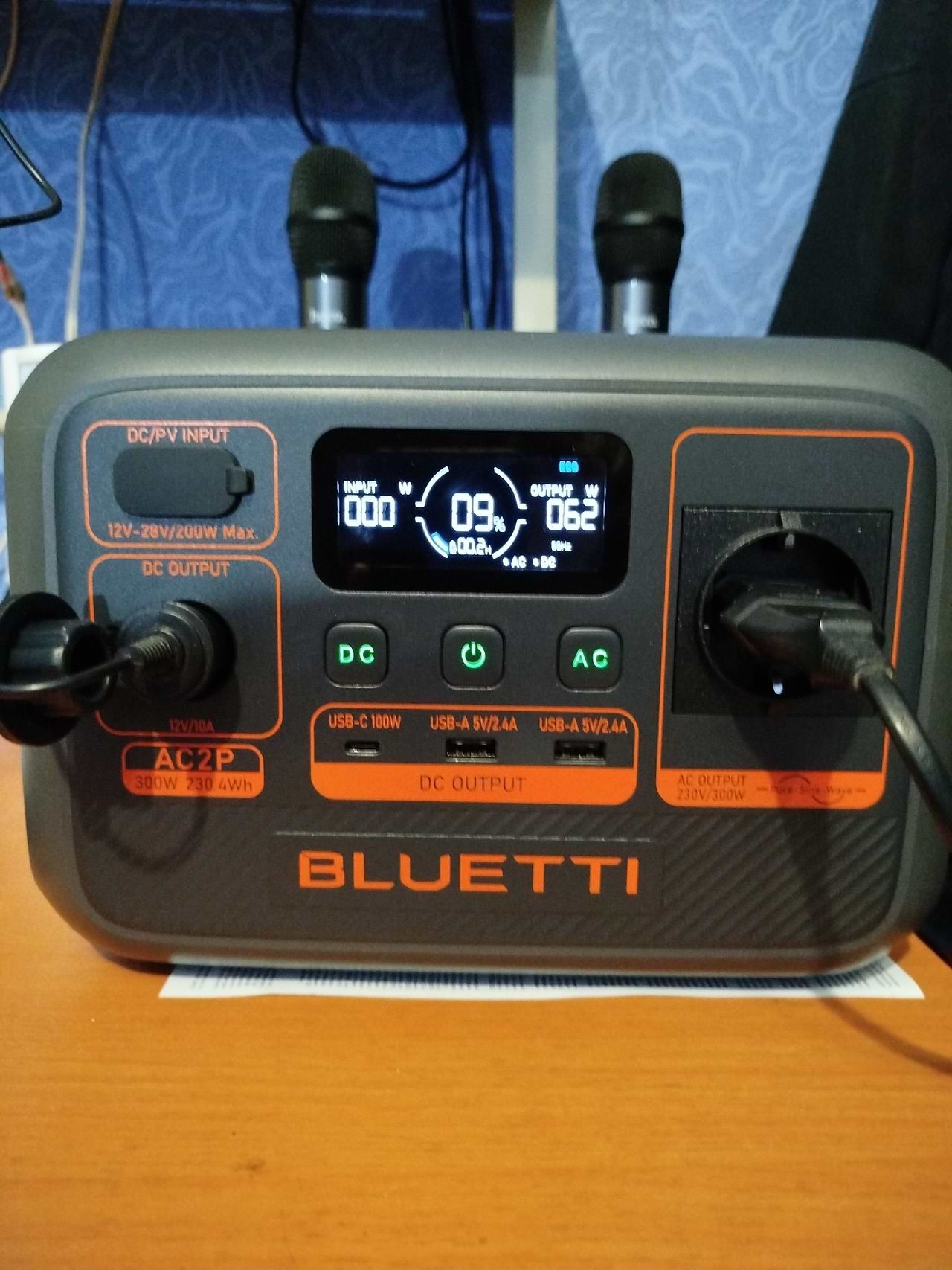 Продам зарядную станцию Bluetti AC2P 300 Вт 230.4 Вт.ч новую