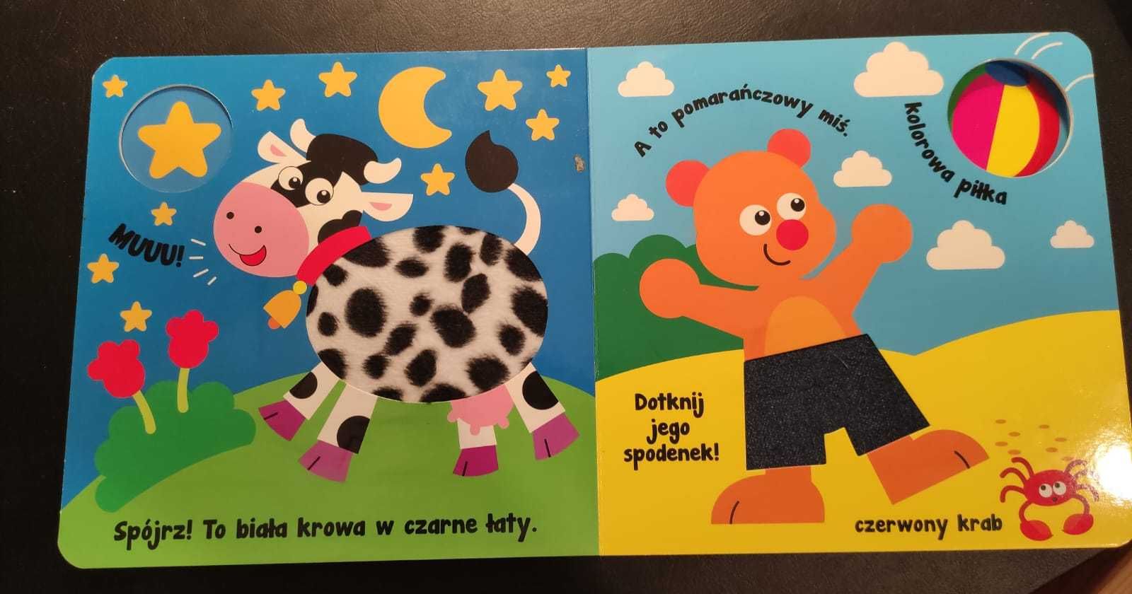 DWIE książeczki sensoryczne: Dotykam i poznaję!