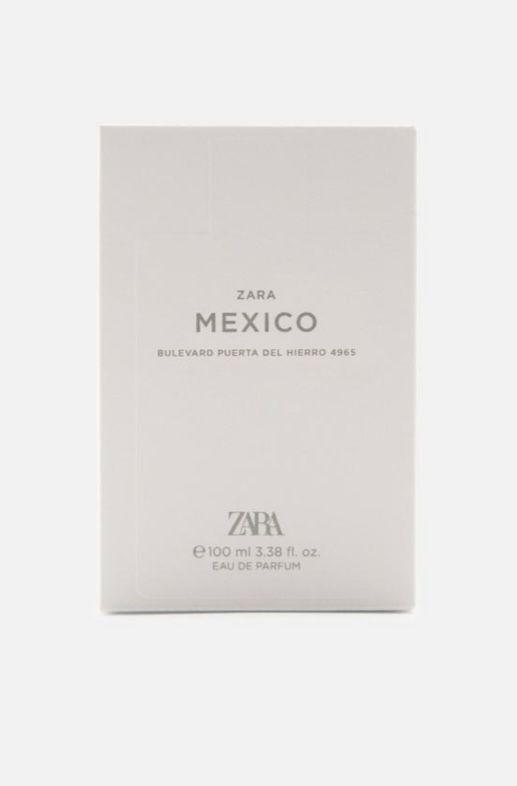 México EDP 100 ML Zara NOVO