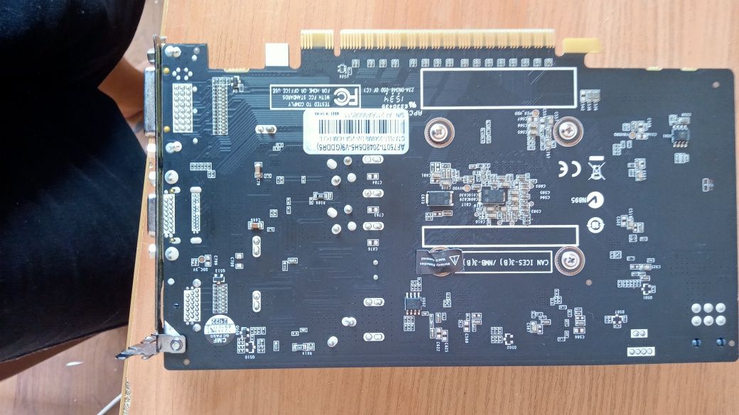 Відеокарта Afox750 ti 2gb 2048mb
