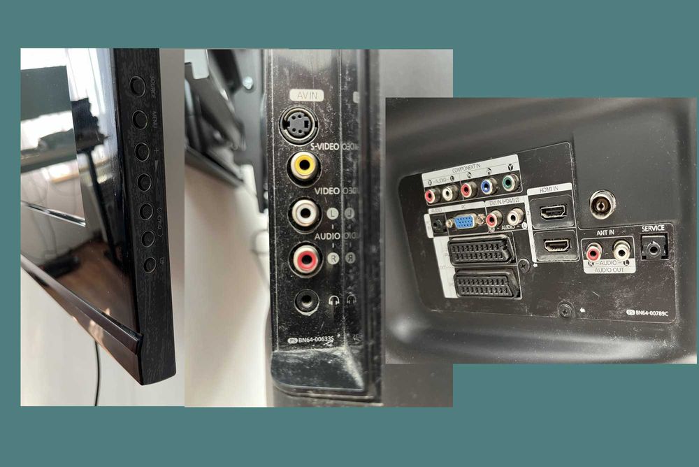 Dobry tani telewizor SAMSUNG 42” HD menu PL HDMI VESA DVB-T USB TV