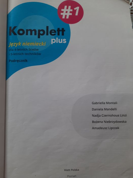 Komplett plus 1 podręcznik