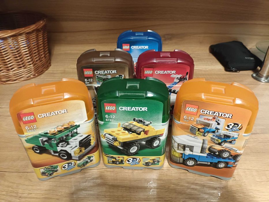 Ogromna wyprzedaż zestawów, figurek i pojemników Lego / 56 sets