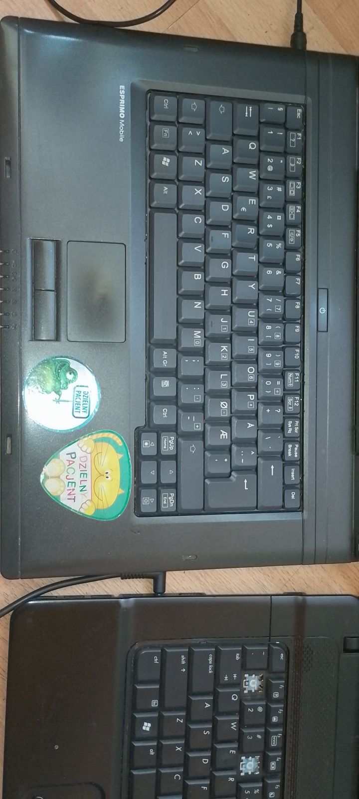 2 laptopy uszkodzone