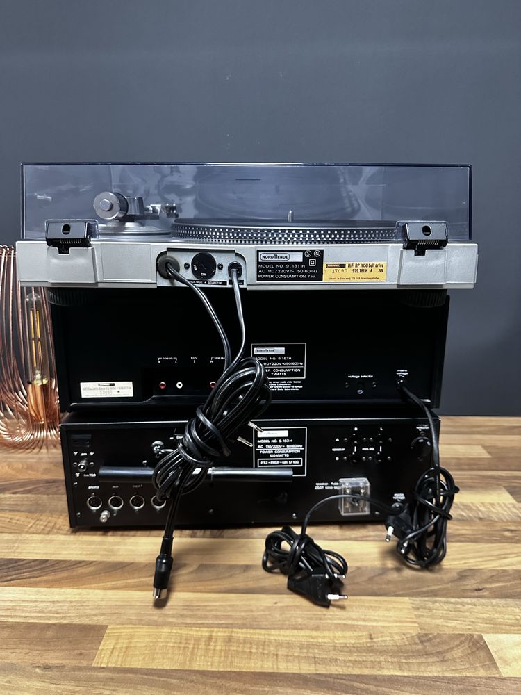 Zestaw audio Nordmende RE 1050, CD 1050, RP 1050 - idealny, vintage