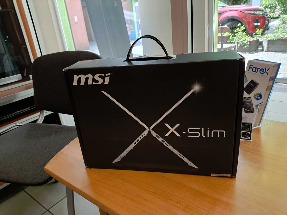 Laptop MSI X400 SSD240GB 2GB Intel Core 2 U3500 14" Windows 11