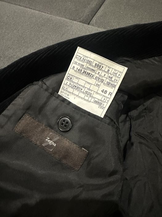 Вельветовый пиджак Zegna