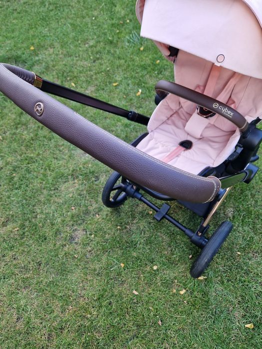 Cybex priam 4.0 peach pink rose gold 2w1