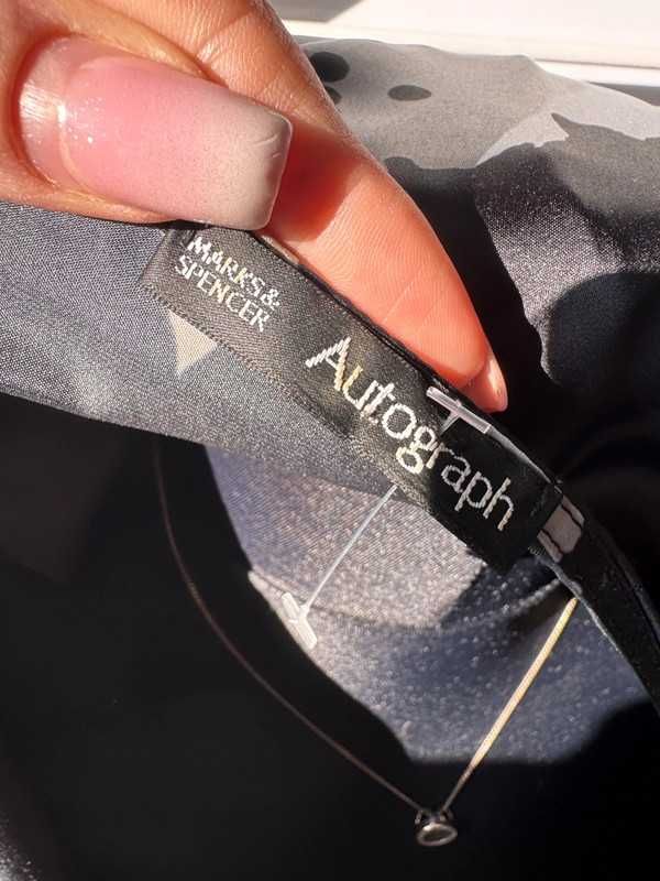 Wzorzysta bluzka z krótkim rękawem - Autograph rozm. XXL