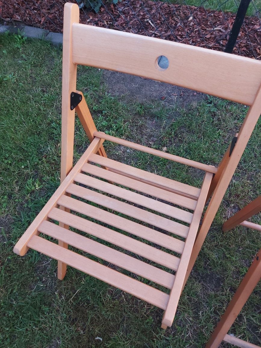 Krzesła składane Ikea