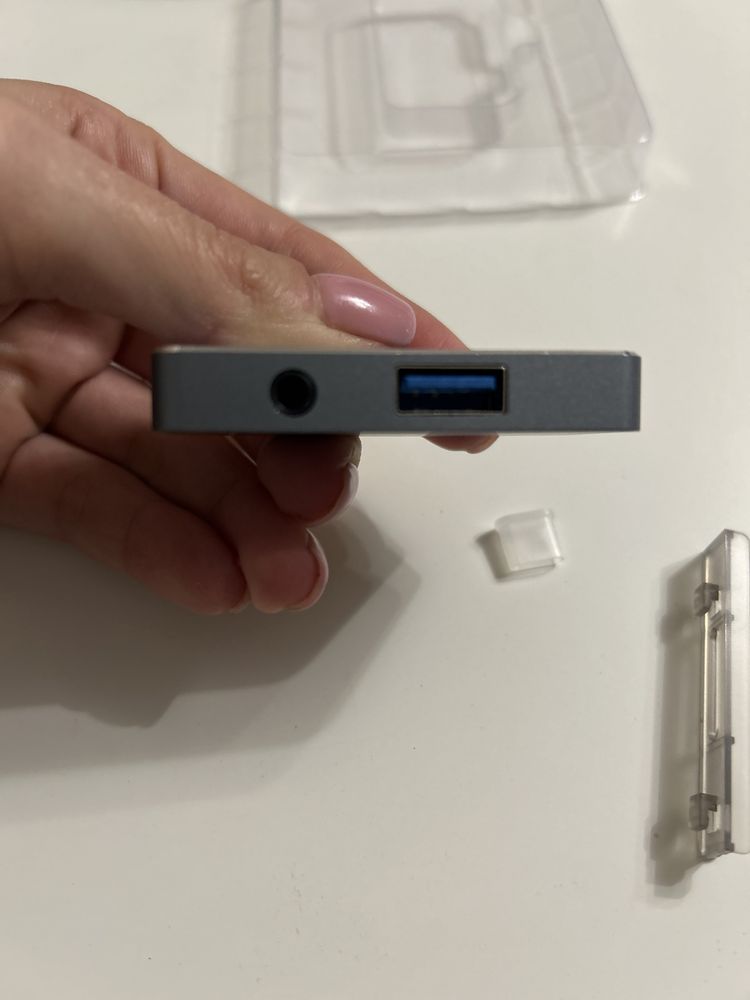 Adapter rozdzielacz USB C HDMI nowy