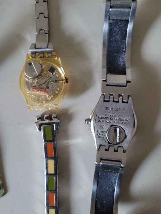 5 Relogios Swatch Originais