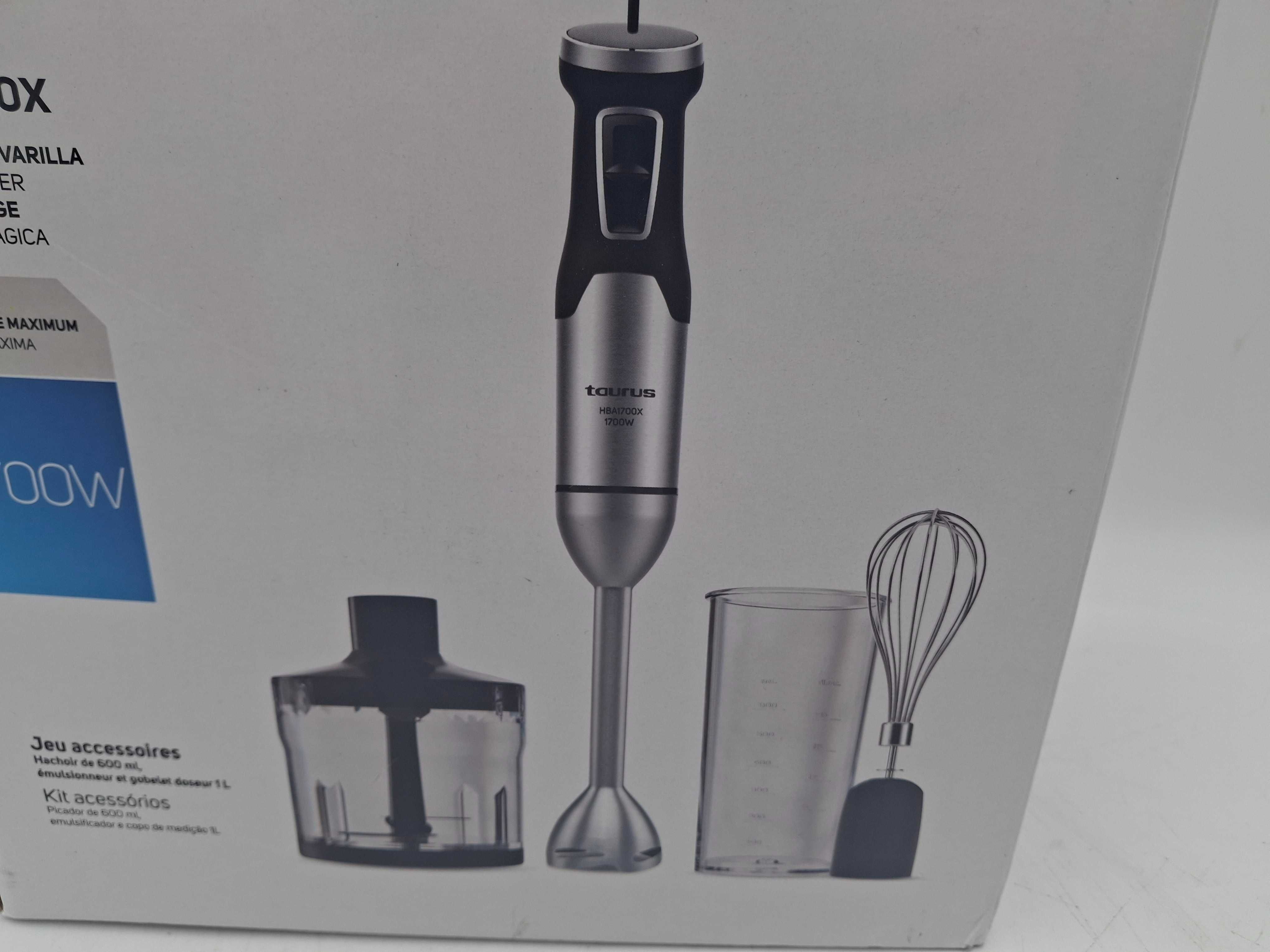 Blender ręczny Taurus HBA1700X  1700W JAK NOWY!
