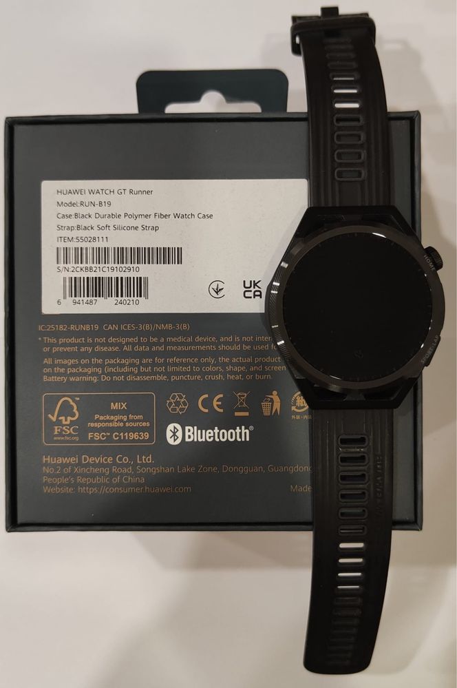 HUAWEI WATCH GT Runner com garantia