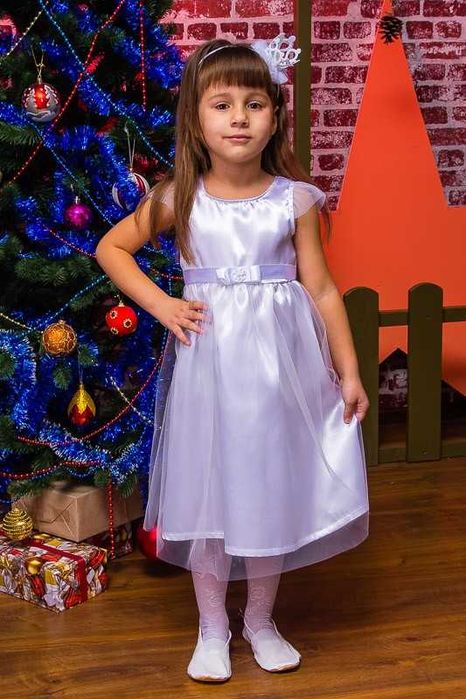 Новорічна сукня «Сніжинка» 98, 110