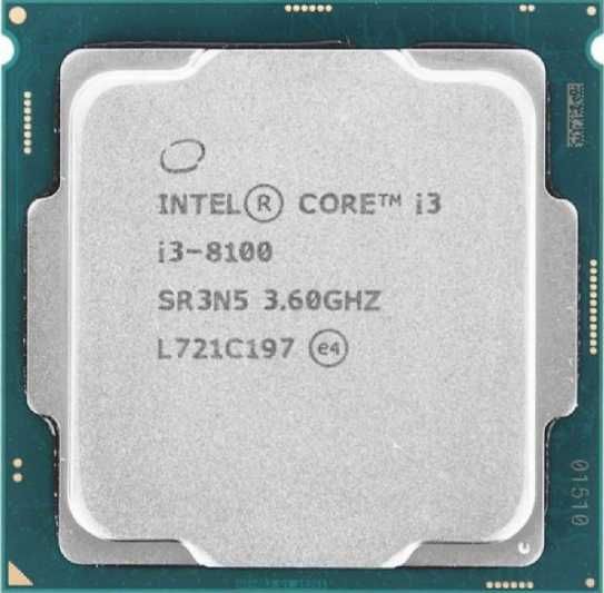 Процессор Intel Core I3-8100