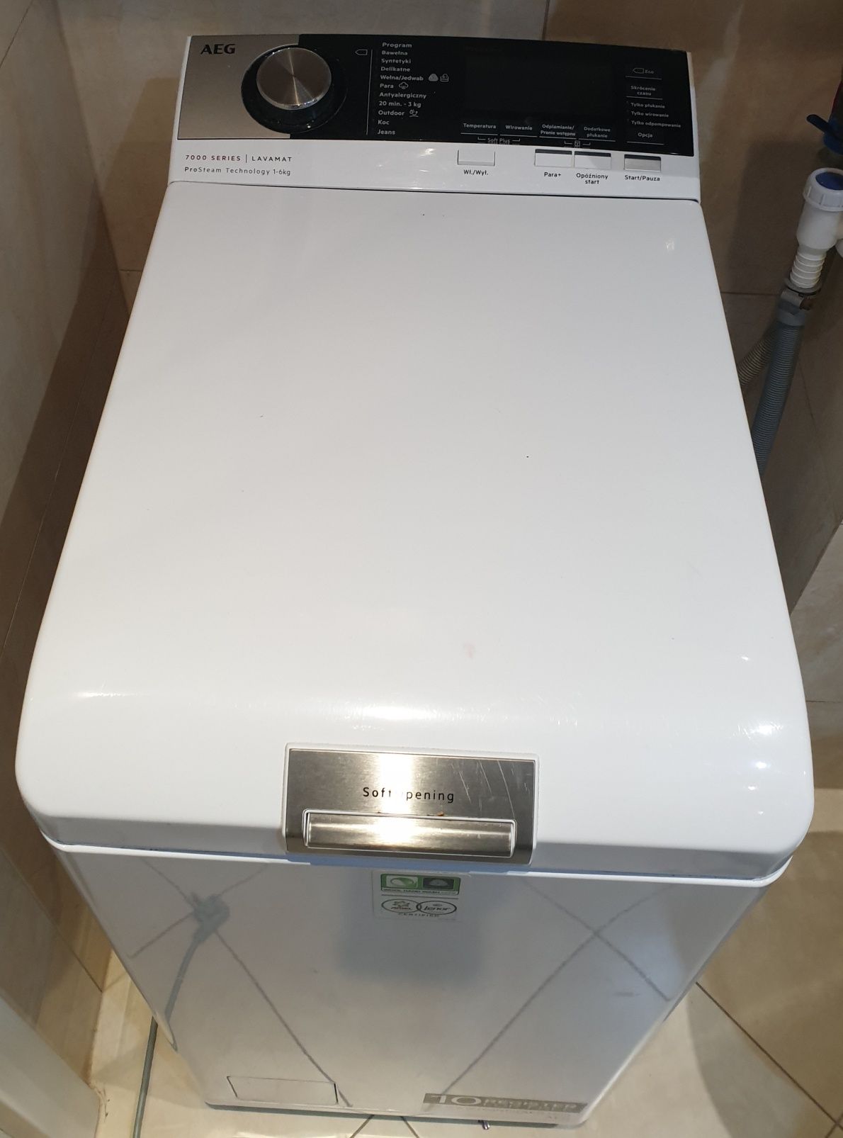 Pralka AEG  ltx7c562p na części