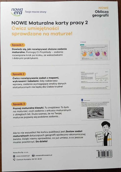 NOWE Oblicza geografii 2 Maturalne karty pracy Zakres rozszerzony