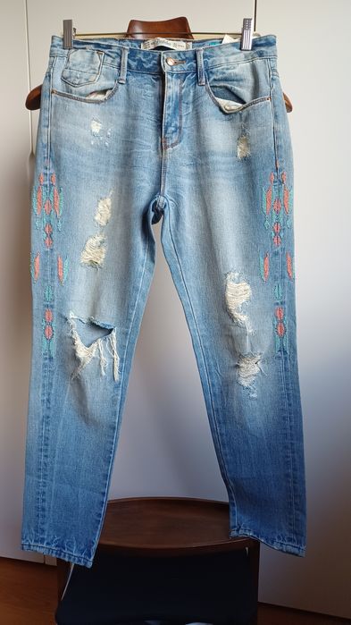 Calça Zara de ganga