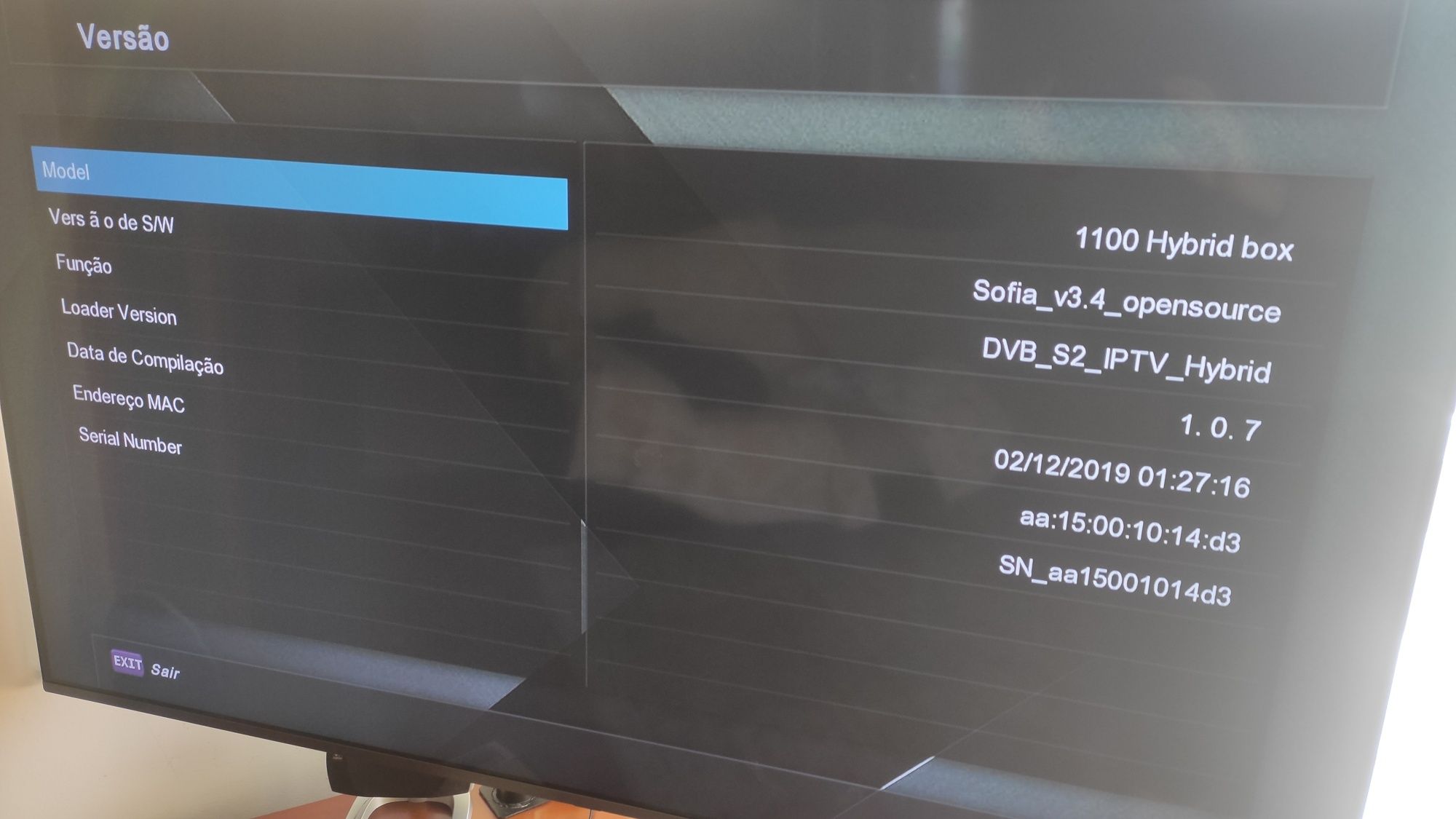 Receptor satélite e IPTV Medialink Hybrid