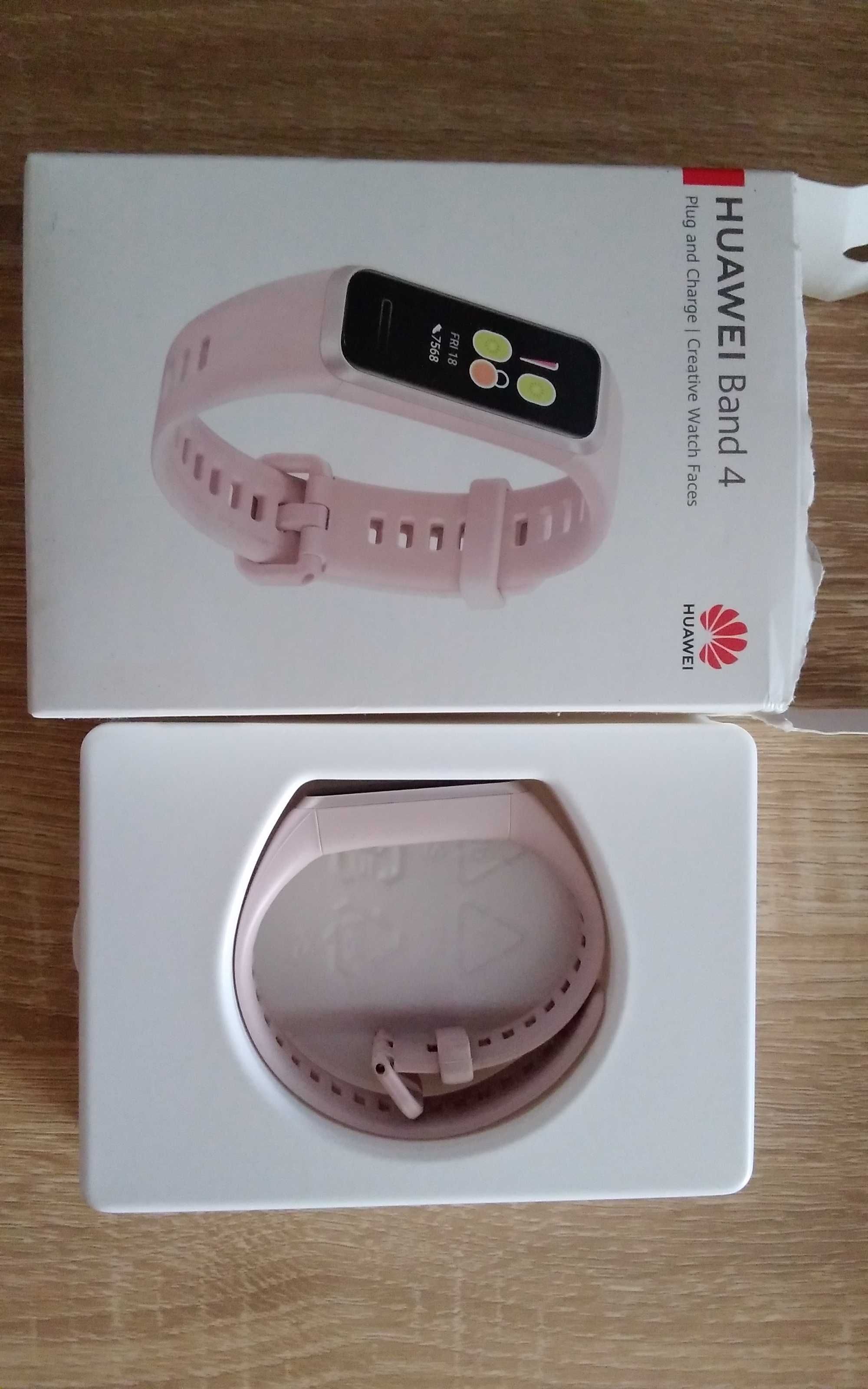 HUAWEI band 4 (como novo) Pulseira Desportiva relógio Rosa pérola