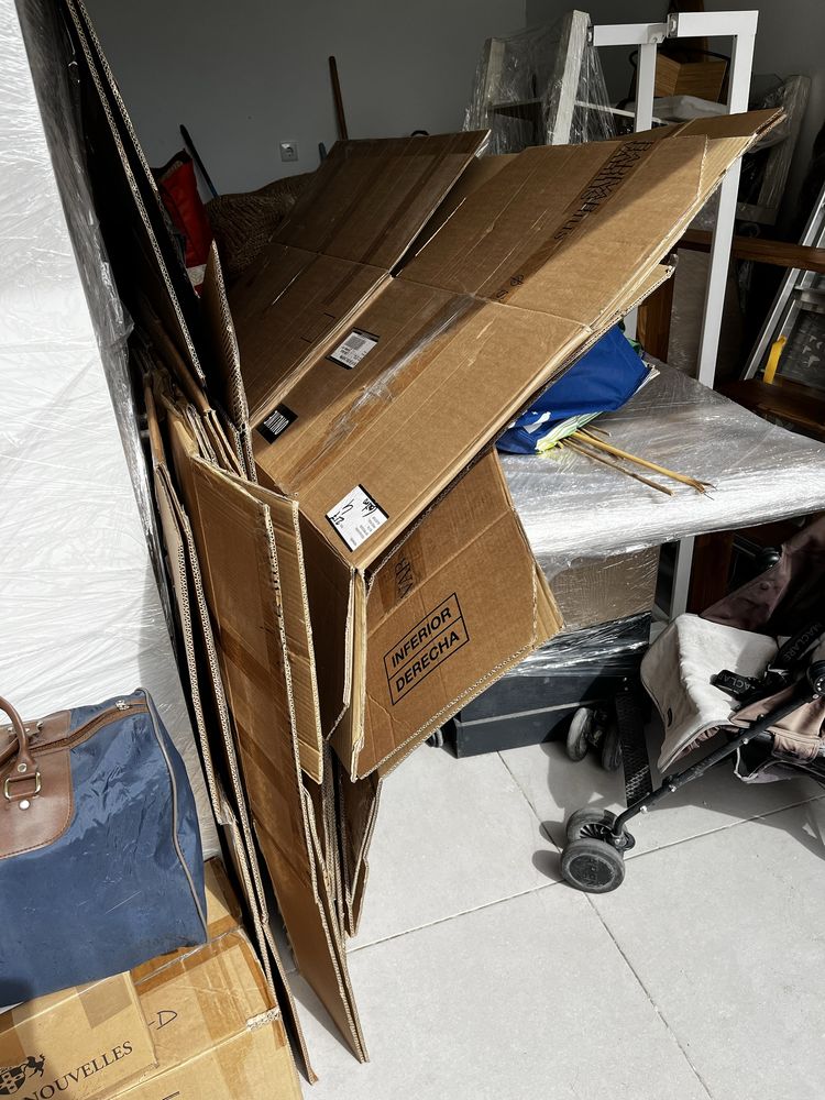 caixas de cartão canelado