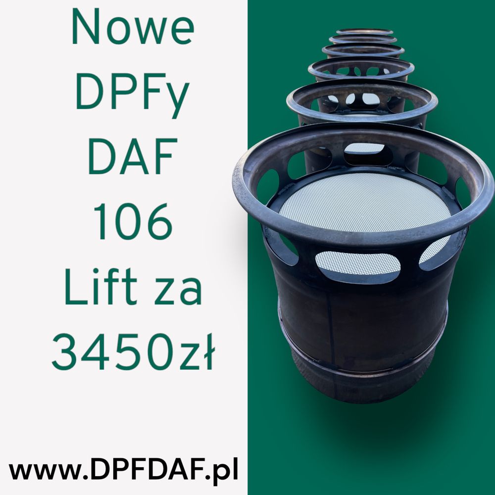 Nowy DPF DAF 106 lift DPFDAF.pl Żywiec