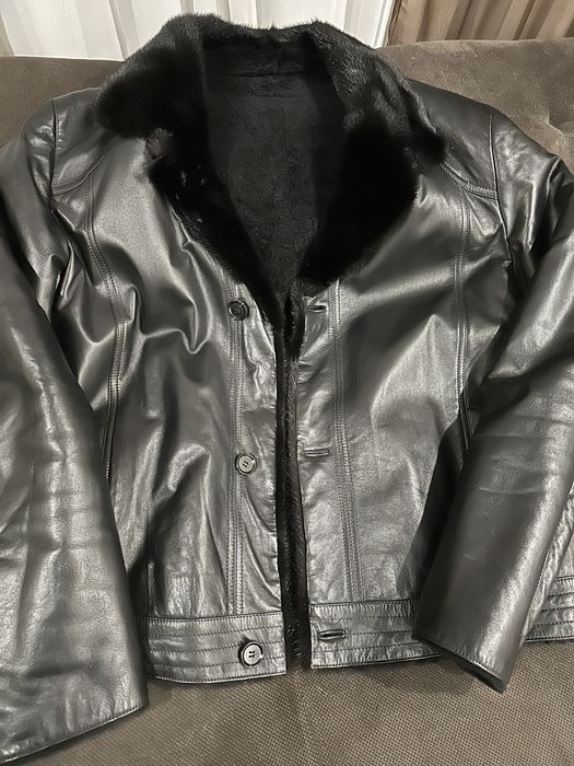 Куртка шкіряна косуха