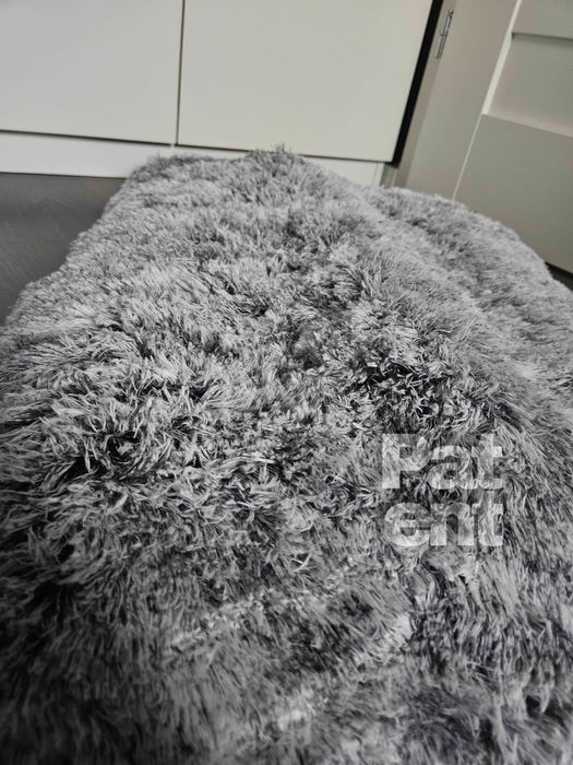 Legowisko dla psa kota zwierząt duże puszyste miękkie 50 x 80 cm