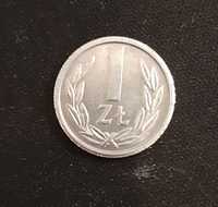 1 jeden zloty złotówka 1989 r prl unikat