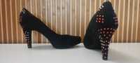 Туфли женские Marco Tozzi (оригинал) чёрные, замшевые
Размер: 41