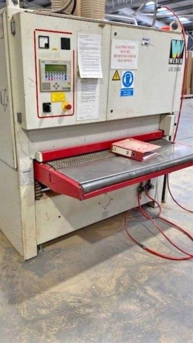 Szlifierka szerokotaśmowa WEBER lce 2000 S-S1350