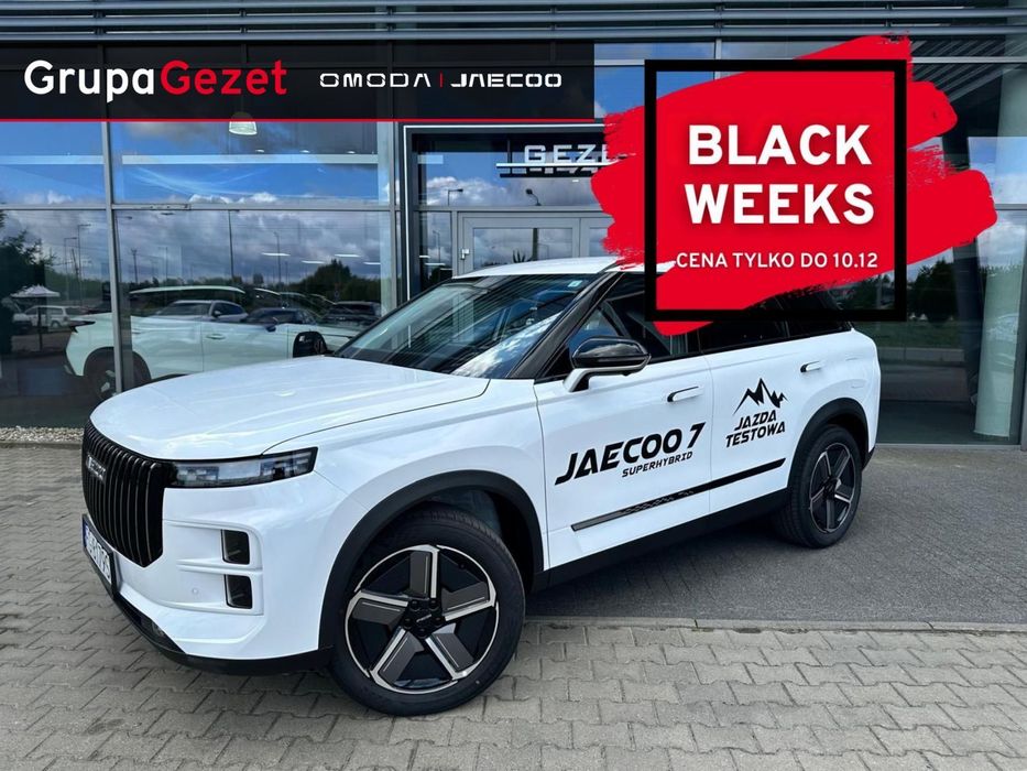 Jaecoo 7 Super Hybrid wersja SELECT BlackWeek
