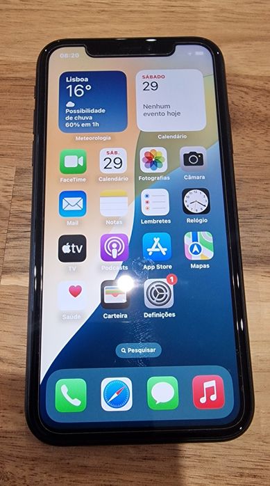 Iphone xr preto 64gb