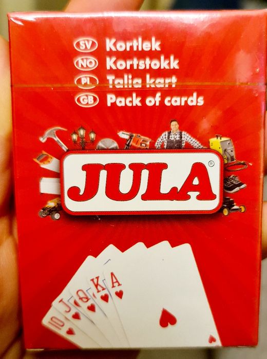 Nowe zalaminowane karty do gry