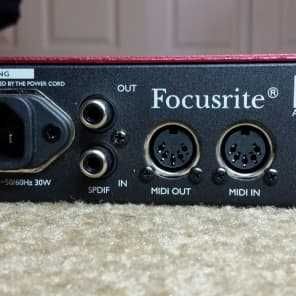 Звуковая карта/аудиоинтерфейс Focusrite Scarlett 18i20 (1st gen)