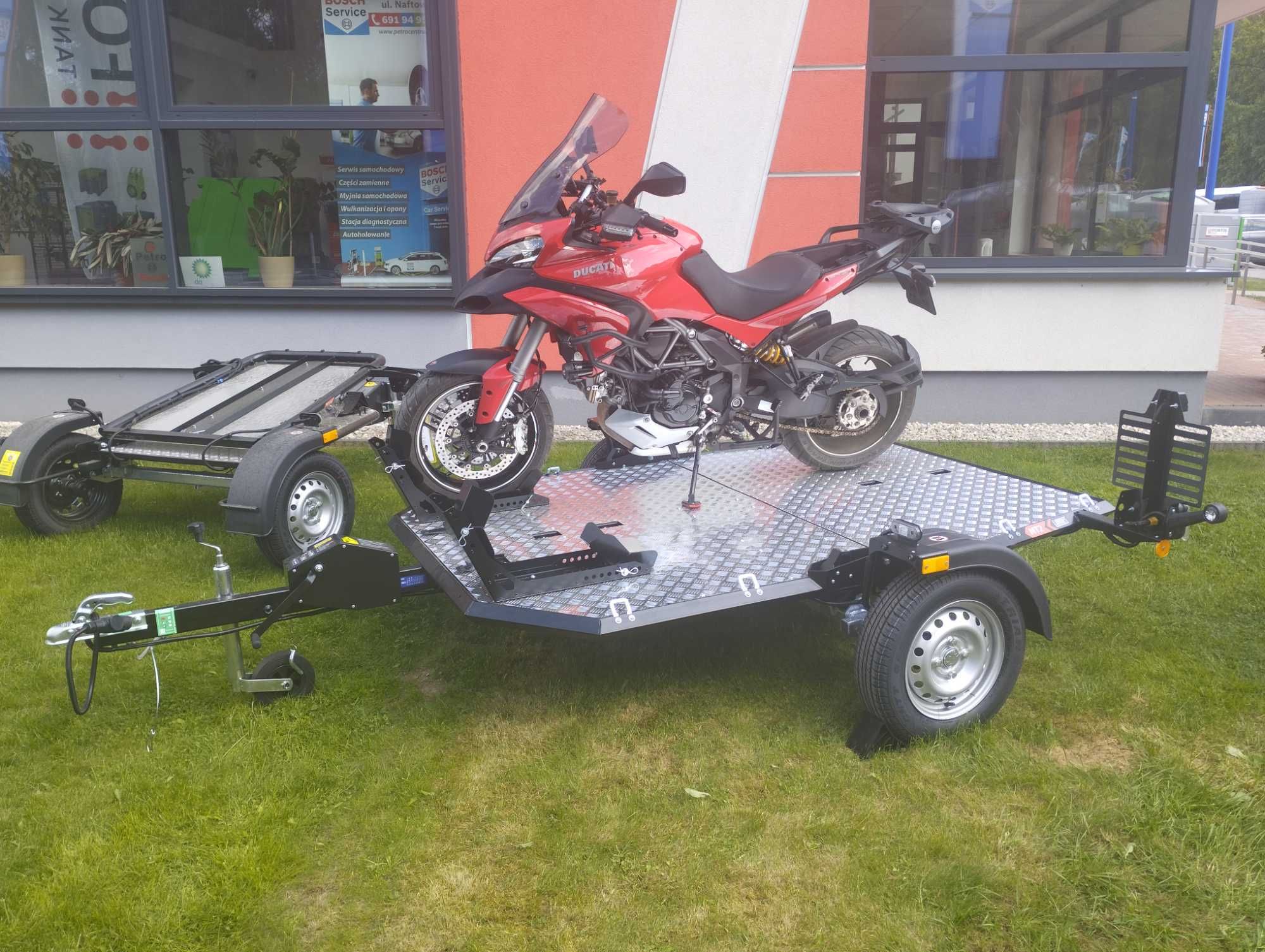 HIT Przyczepa motocklowa Lorries MT2 Nowy model OD RĘKI