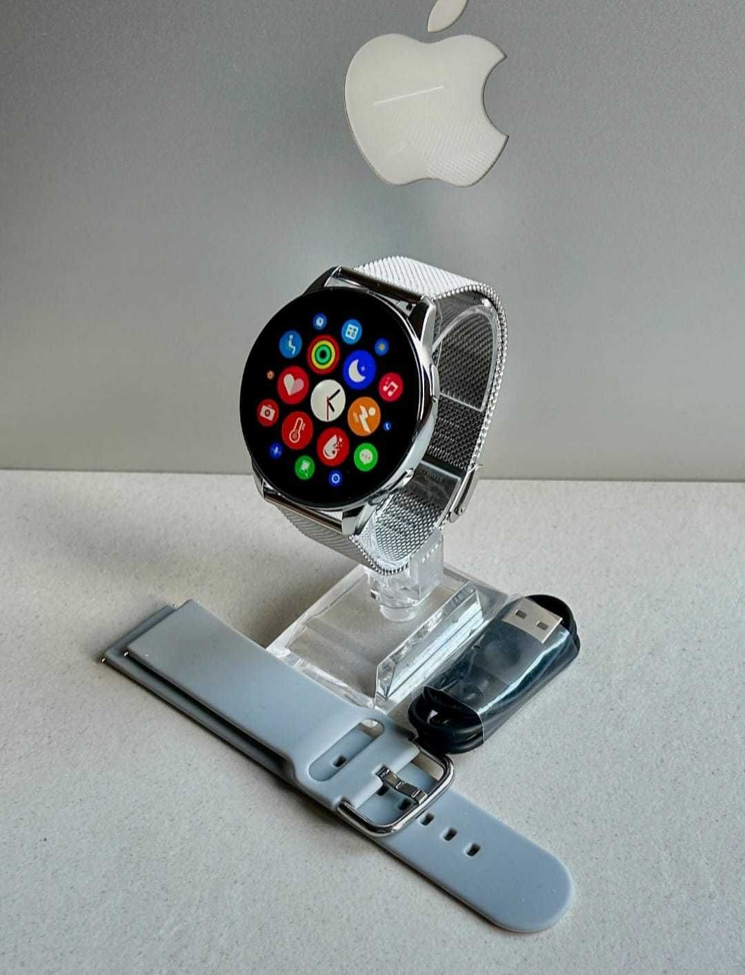 Smartwatch srebrny Nowy